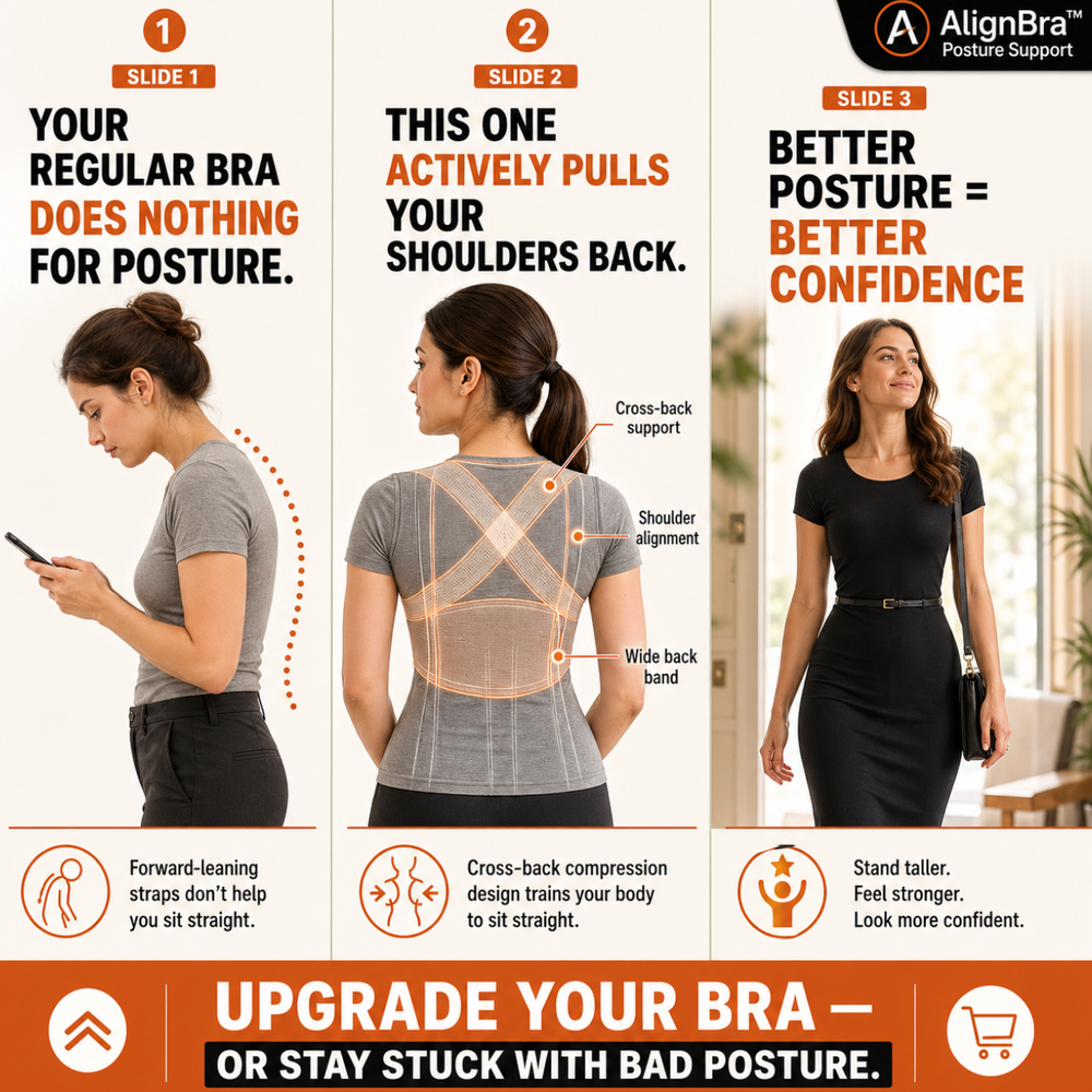 AlignWear™ Posture Support Bra